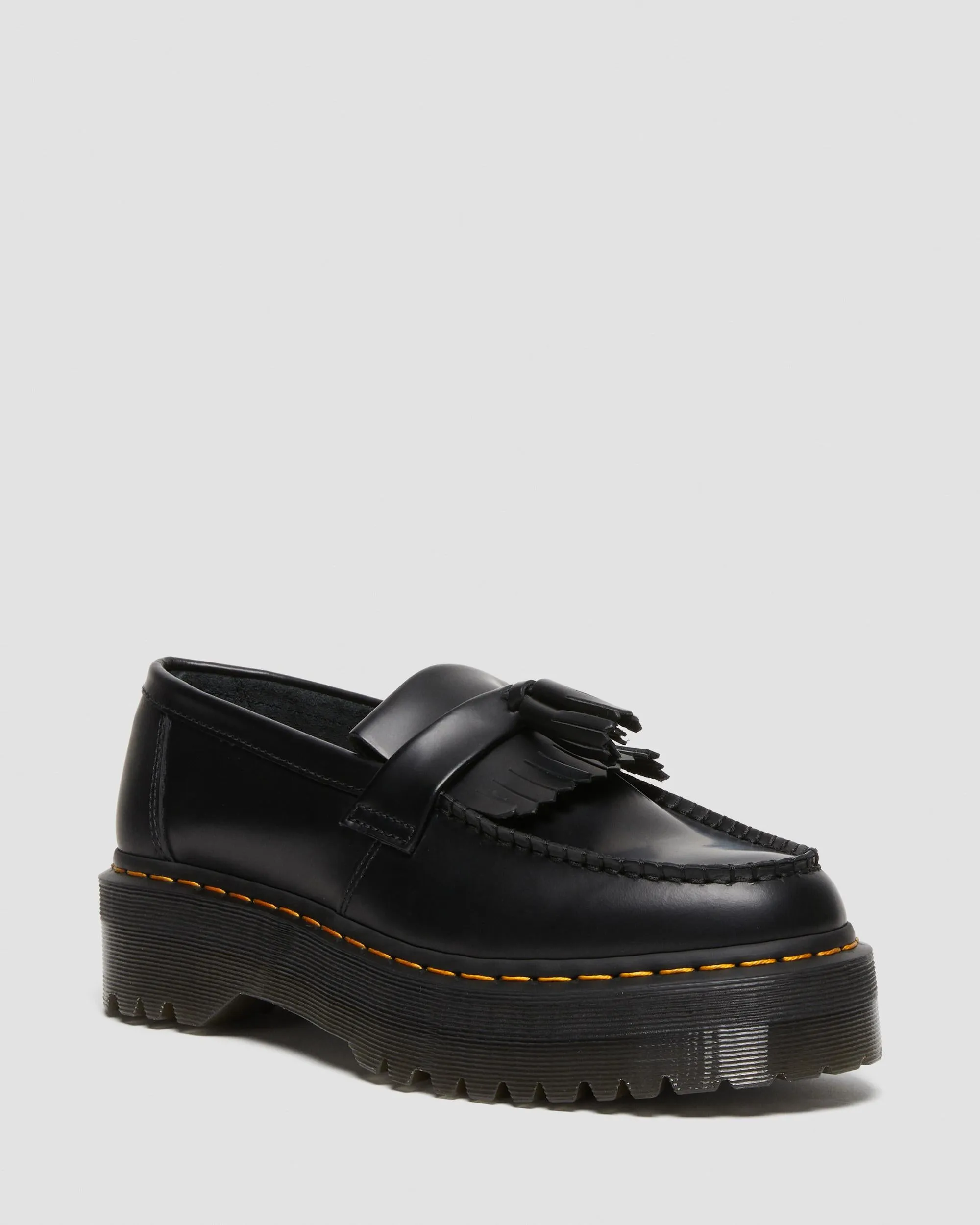 Adrian leather platform loafers with tassels Dr. Martens