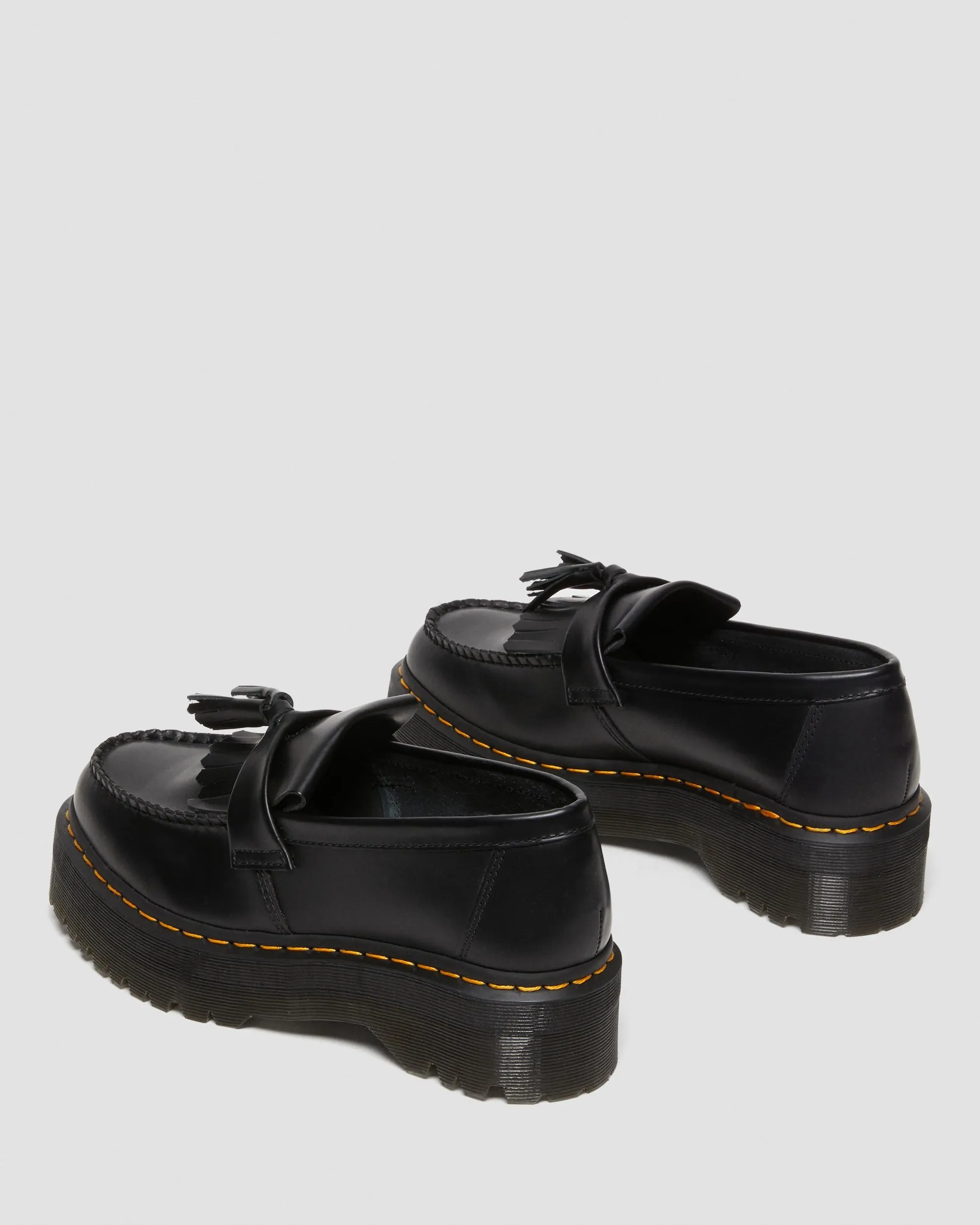 Adrian leather platform loafers with tassels Dr. Martens