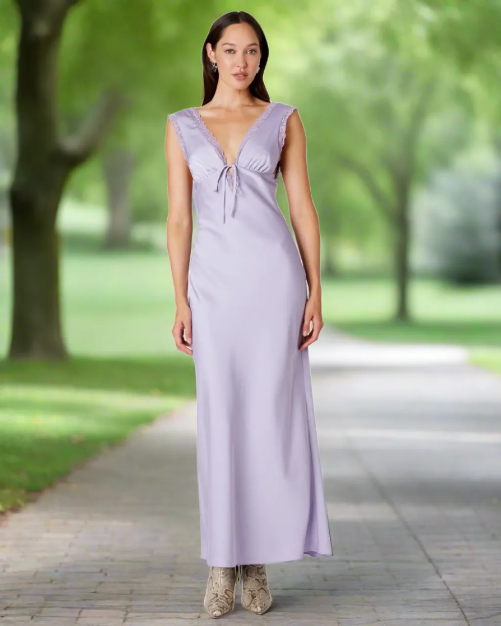 Aurelie Dress Lilac