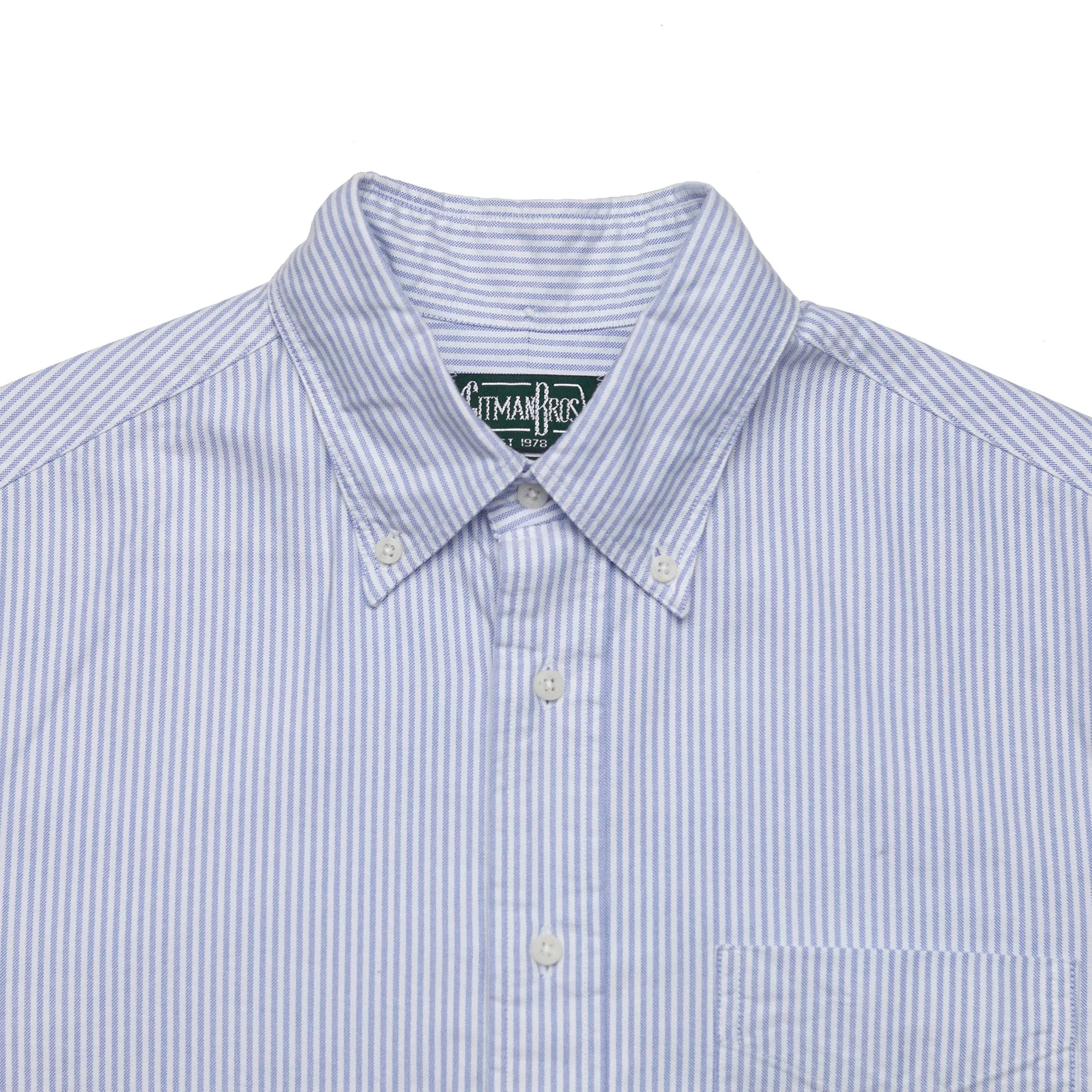 Blue Stripe Oxford