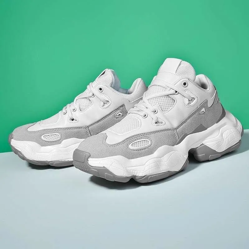 Breathable Platform Chunky Sneakers