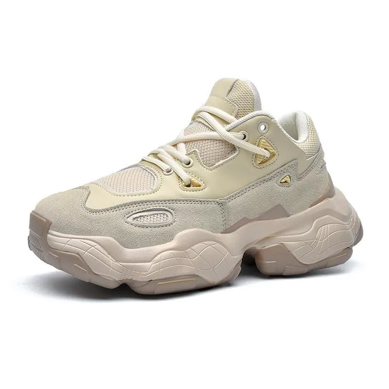 Breathable Platform Chunky Sneakers