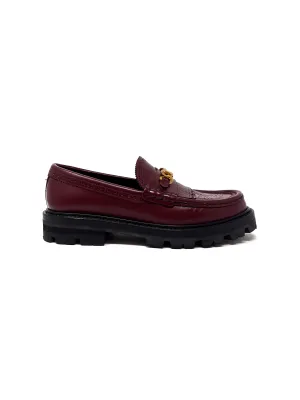 Celine 'Margaret' Triomphe Chain Polished Loafer