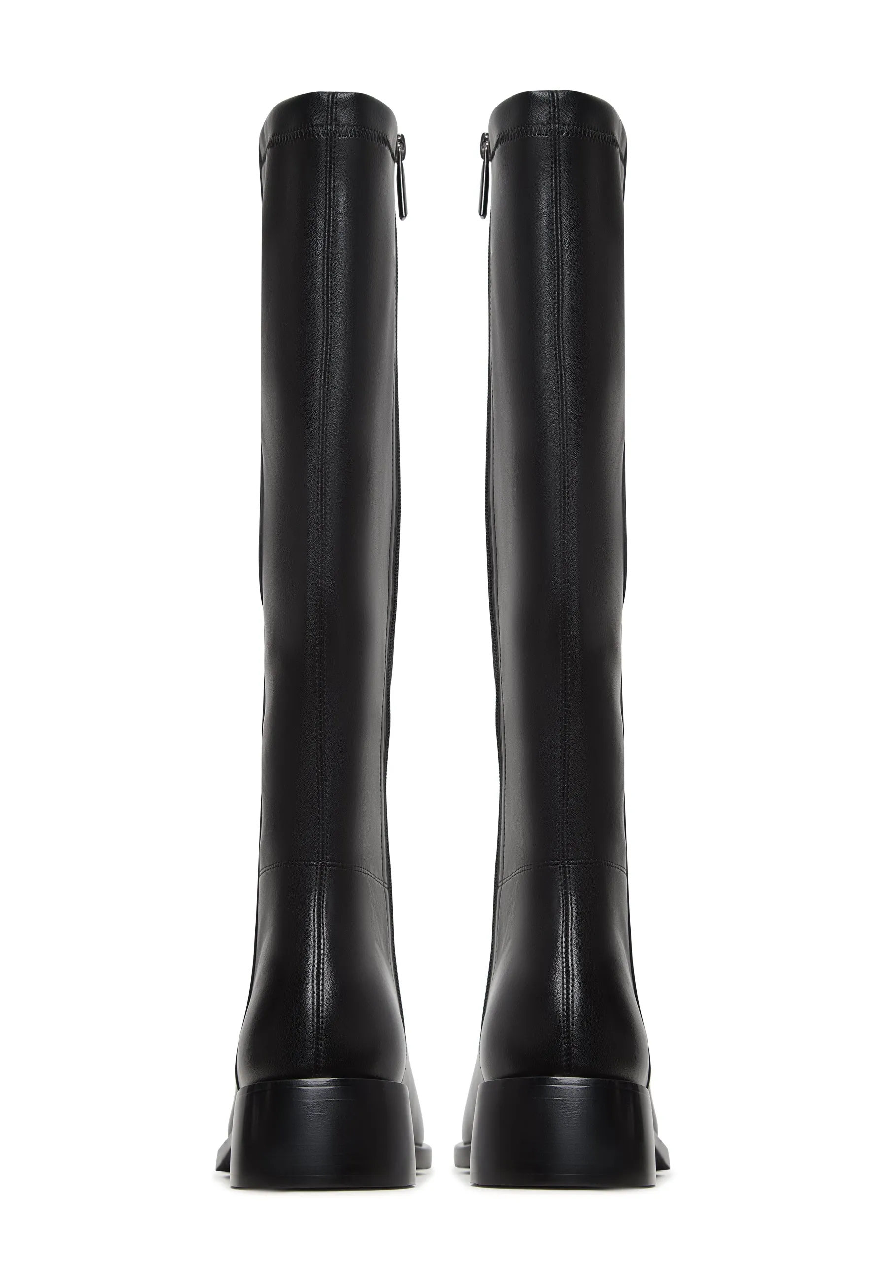 Classic Knee-High Boots Svi - Black