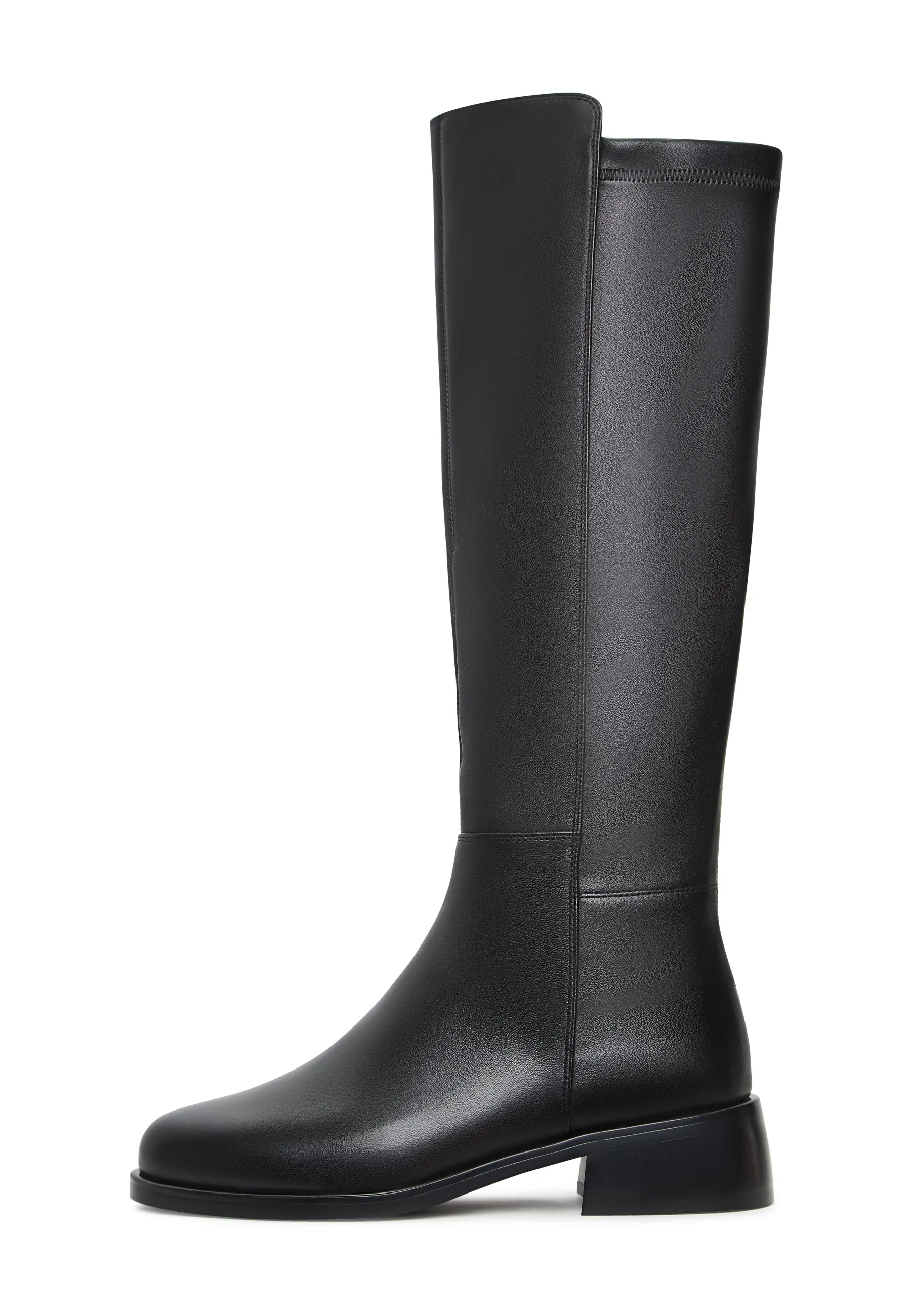 Classic Knee-High Boots Svi - Black