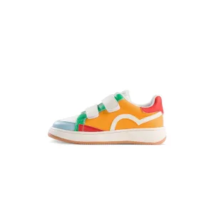 Color Party Kids Yellow Canvas Sneakers