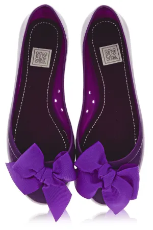 COLORS OF CALIFORNIA CHIC IN THE CITY Purple Ballerinas