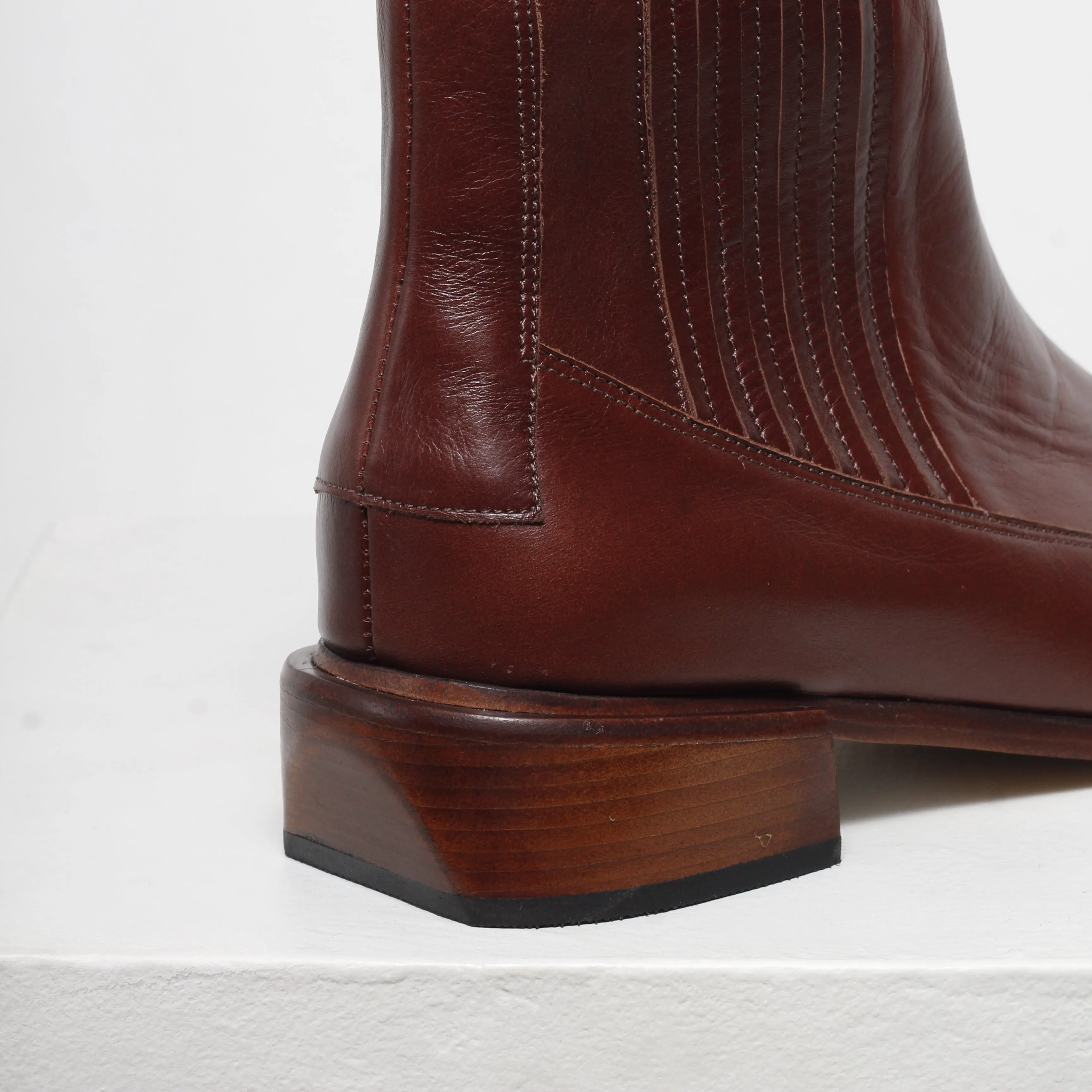 Cordelia Nutella Brown Ankle Boots