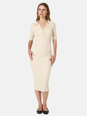 Cosysoft V Neck Midi Dress