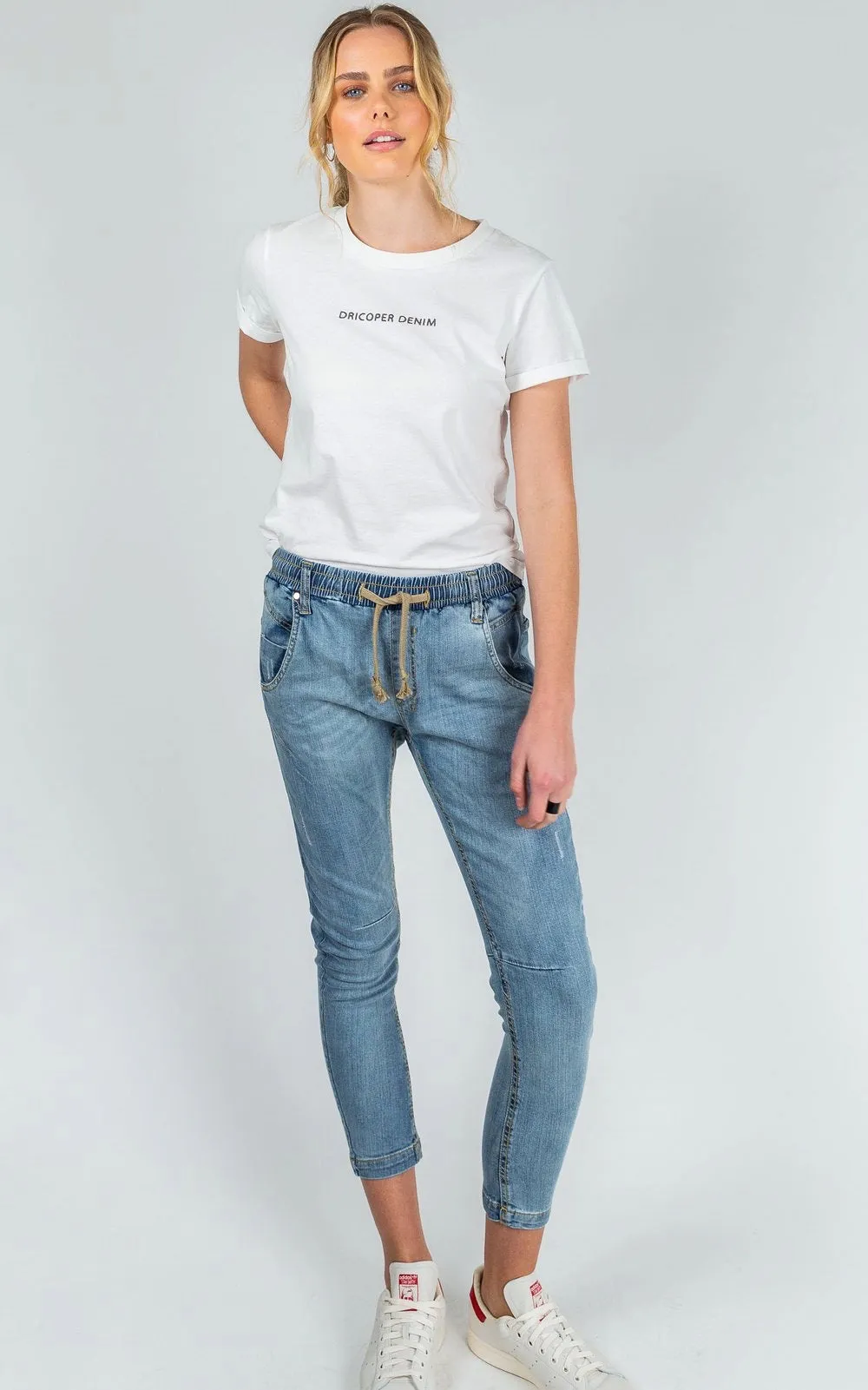 DRICOPER ACTIVE DENIM JEANS IN LIGHTIES