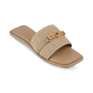 IVY- BEIGE JUTE FLATS