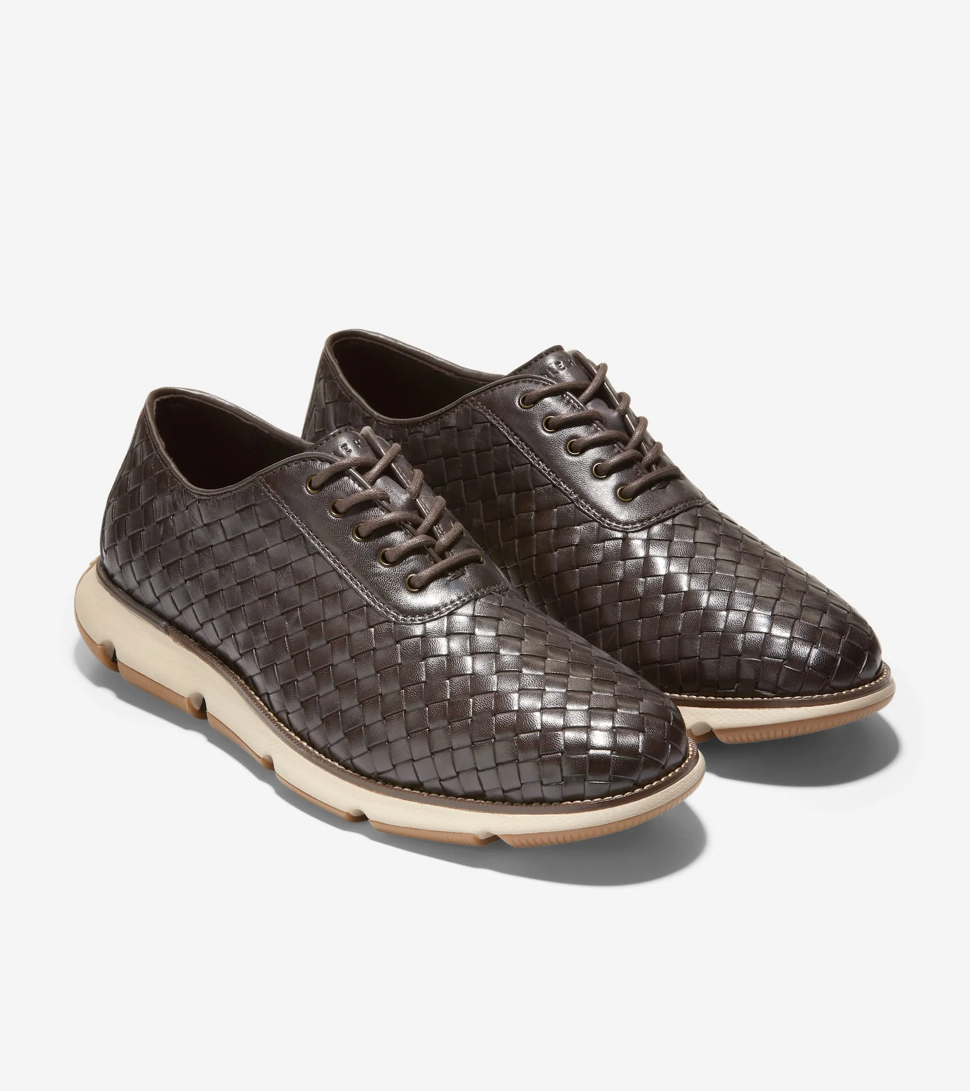 Men's 4.ZERØGRAND Hand-Woven Oxfords