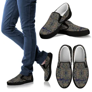 Not Quite Paisley Slip on Sneakers