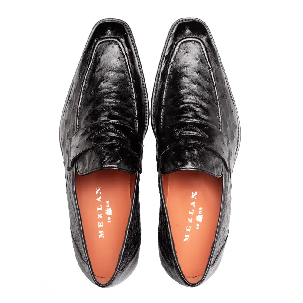 Ostrich Penny Loafer