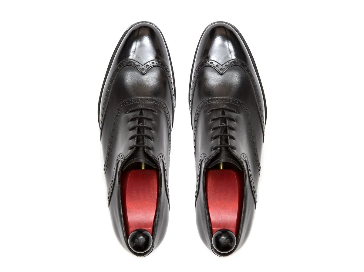 Phinney - MTO - Black Calf - TMG Last - Single Leather Sole