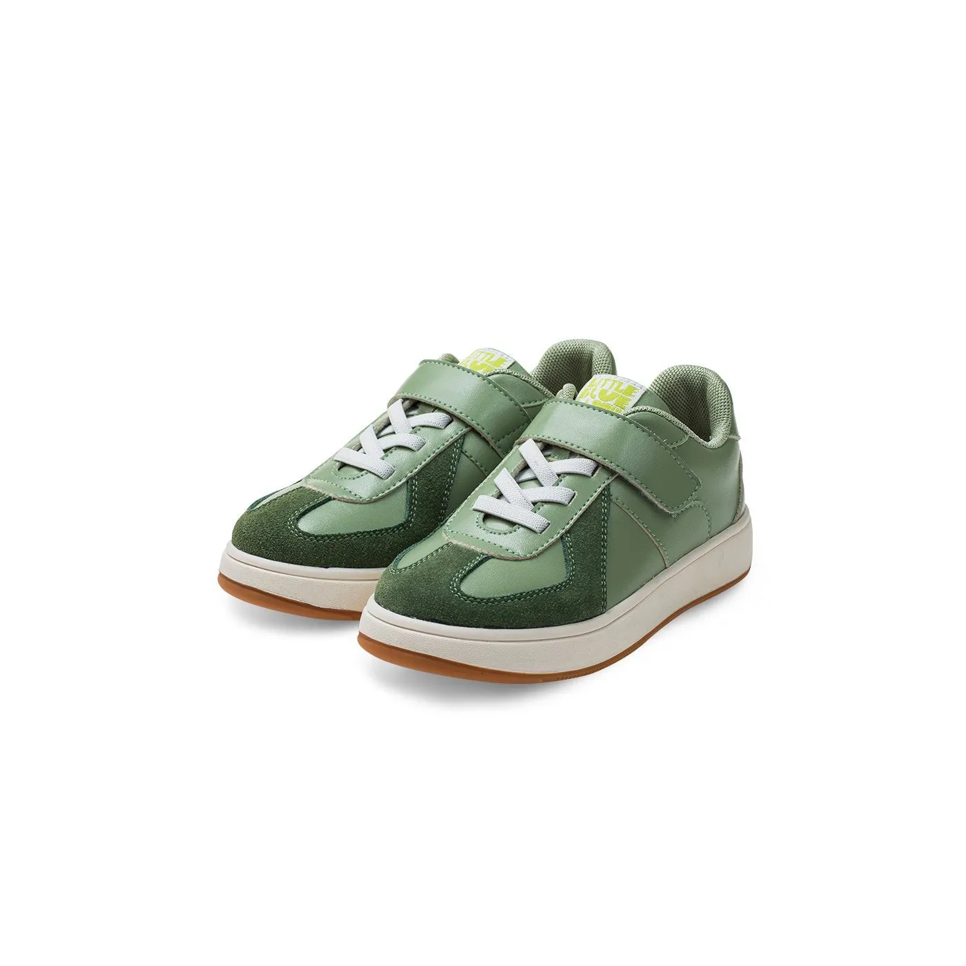 Skateboarder Breathable Kids Green Sneakers