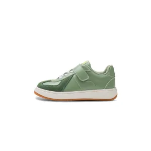 Skateboarder Breathable Kids Green Sneakers