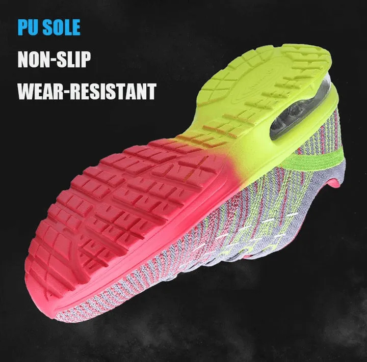 Stylish Bright Mesh Women's Sneakers / Breathable Sports Shoes - SF0876