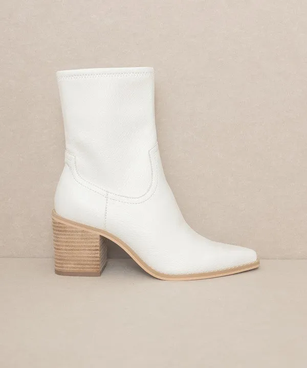 Vienna Sleek Ankle  Booties // 3 Colors